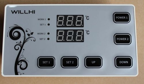 220V Double control Digital Temperature Controller -50~110°C Sensor Thermostat
