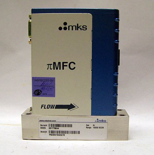 MKS PFC-60 P6A MFC Mass Flow Controller 10000 SCCM Ar Gas Argon