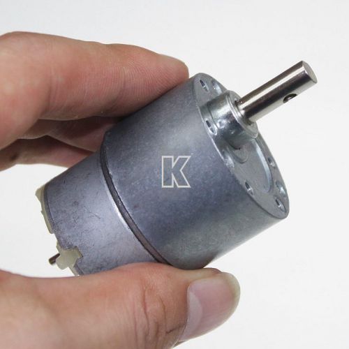 10pcs micro dc 12v gear box motor 70rpm 37mm high torque for instrumentation for sale