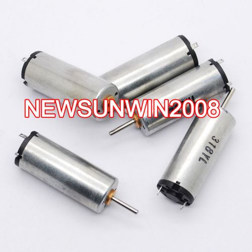 5pcs Long axis 1230 micro motor 3V 23800RPM High speed motor dia 12mm