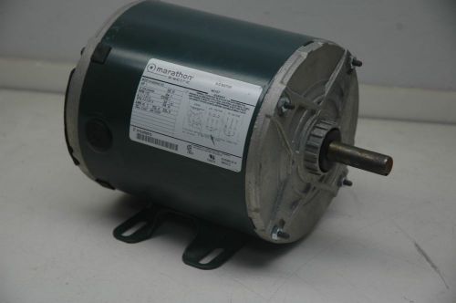 Marathon electric motor 5k49mn4215d 1hp 208-230/460 3ph 1725rpm 5/8 shaft new for sale