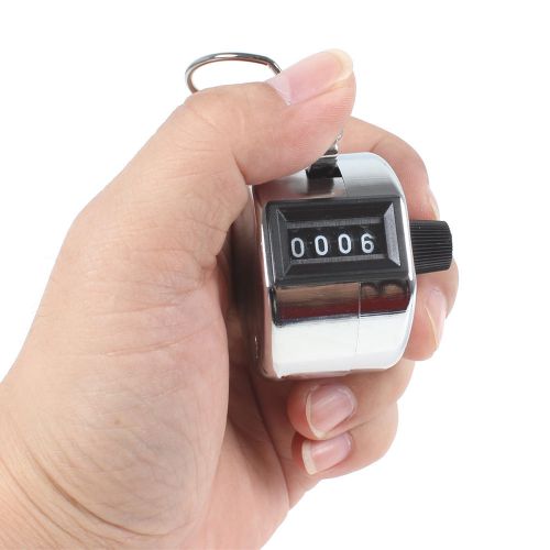 Outdoor golf sport mini 4 digits number portable hand tally counter for sale