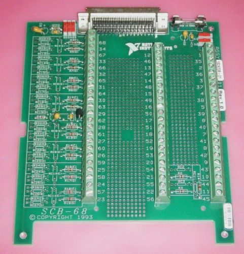 National instruments ni scb-68 circuit board- no case- excellent condition for sale