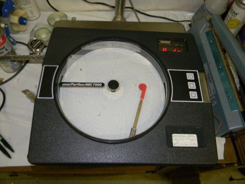 Partlow mrc 7000 circular chart recorder model 710000000021 for sale