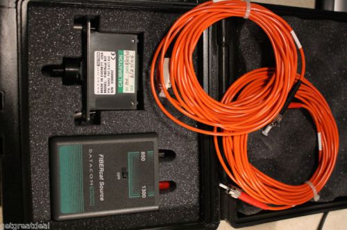 Datacom textron fibercat optical loss measurement set for sale