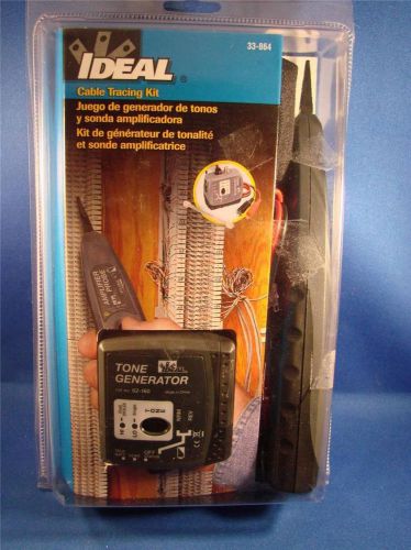 Ideal cable tracing kit 33-864 brand new tone generator amplifier probe for sale