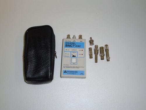 TROMPETER TESTER WITH CASE &amp; ADAPTERS, PART# 010-0108.