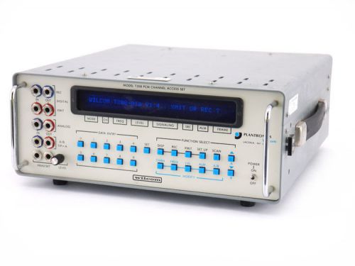 Plantronics Wilcom Model T308-01A Channel Access Set Tester Analyzer 115V