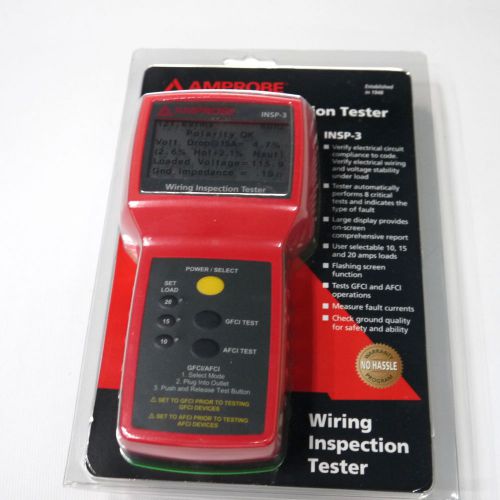 Amprobe insp-3 wiring inspector circuit tester for sale