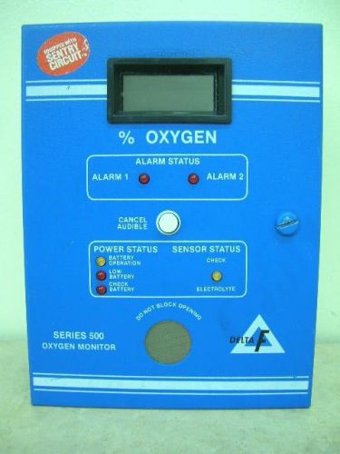 Delta F Oxygen Monitor Series 500 Model 500-1-W-1-L-1