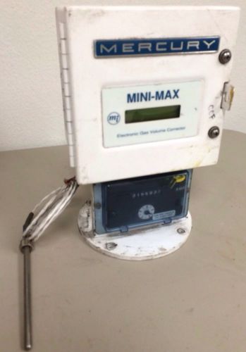 Mercury Mini-Max Electronic Gas Volume Corrector Mercor Mini-Max