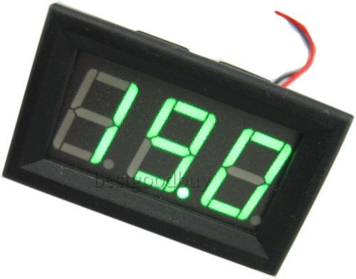 0.56&#039; 3 digit LED STM8S103 master DC 3.2-30V two lines emerald digital voltmeter