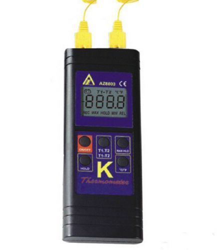 AZ8803 Dual K Thermometer K Type Thermocouple Brand New and Original AZ-8803