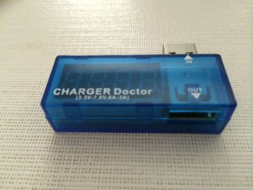 Usb charger doctor voltage current meter battery tester power detector lcd for sale