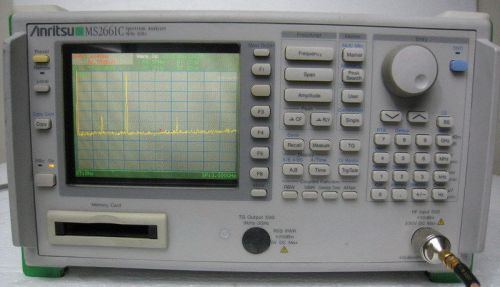 ANRITSU MS2661C Spectrum Analyzer 9kHz-3GHz MS-2661C