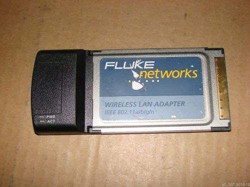 Fluke 802.11 A B G N Cardbus Wireless LAN Adapter Fo WiFi AirMagnet Analyzer PRO