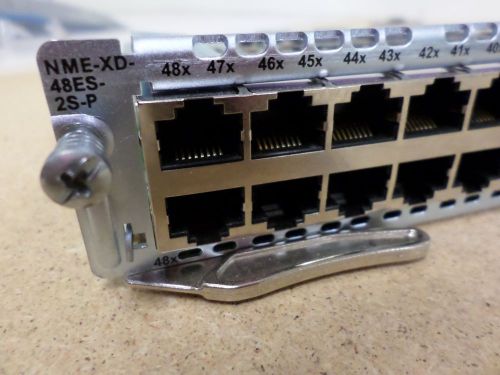 NME-XD-48ES-2S-P 48 Port Network Module Switch *For Parts