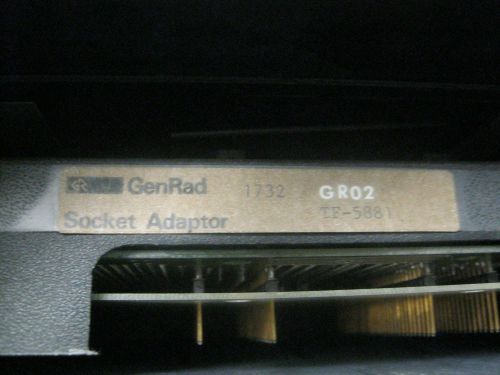 GenRad Model: 1732 GR02 Socket Adapter. &lt;