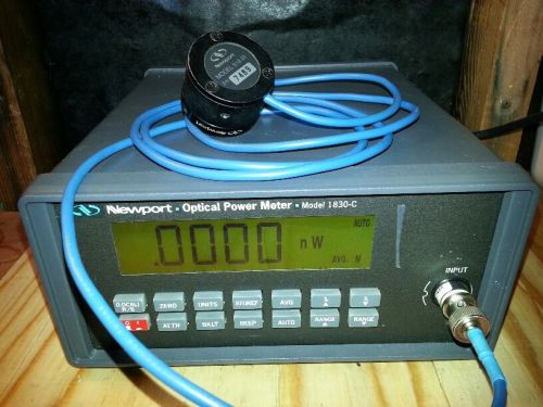 Newport 1830C Optical Power Meter With  Matching 818-IR Detector