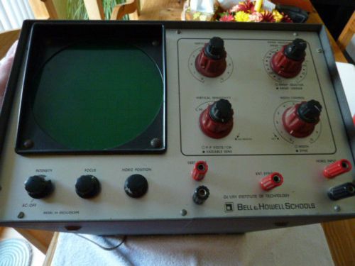 Vintage Bell &amp; Howell  Oscilloscope Model #34