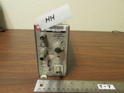 HH Tektronix 7A11 Oscilloscope Plugin s/n B113285 Amplifier