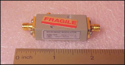 Hp 5086-7215 microwave pin modulator 4 - 12 ghz , 40 db isolation for sale