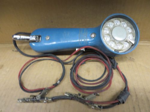 BELL SYSTEMS VINTAGE ELECTRONIC ROTARY TEST SET  western electric