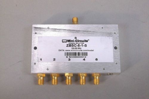 Mini-Circuits ZBSC-5-1-S 120-520MHz Coaxial Power Splitter / Combiner - USED