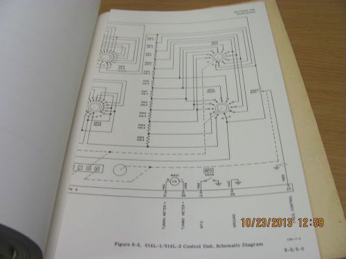 COLLINS MANUAL DF-201: Automatic Direction Finding System - Instruct schem 19025