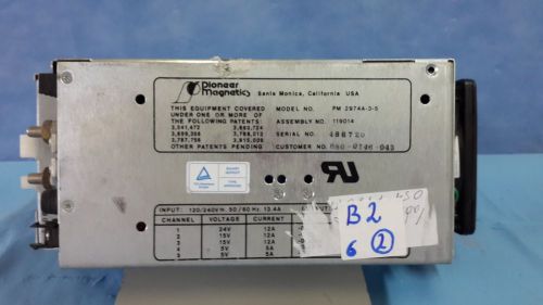 Pioneer Magnetics Power Supply Model PM2974A-3-5