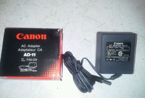 NEW--Genuine CANON AD-11 Power Supply AC DC Adapter -FREE SHIPPING
