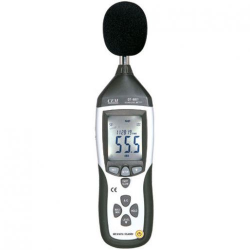 CEM DT-8852 Sound Level Meter Analog Output Datalogger Adjustable Alarm-Levels