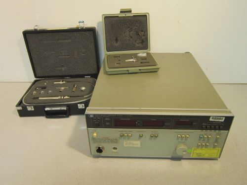 Hp 4193a vector impedance meter w. probe kit and accessory kit, powers on *wow!* for sale