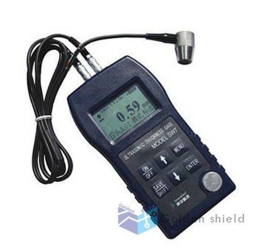 Ultrasonic thickness gauge tester meter sw7 through paint coating w/software for sale