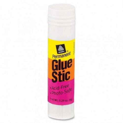Avery permanent glue stick  pvc free .26 oz non acid clear free ship! scrap book for sale