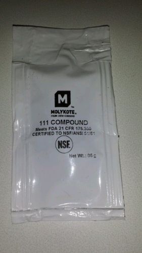 DOW CORNING MOLYKOTE 111 COMPOUND .06 GRAMS