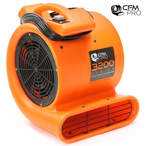 Cfm pro air mover carpet dryer blower floor drying industrial fan - 3200 series for sale