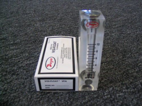 Dwyer flow meter, 2-10 gph, #vfa-42-ss, new for sale