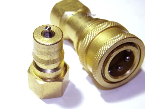 Carpet cleaning  m/f quick disconnect for wands hoses 1/4&#034; for sale
