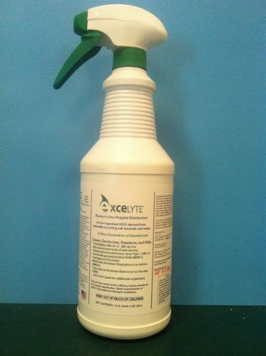Excelyte / EcaFlo Anolyte hypochlorous acid disinfectant sanitizer cleaner 4 Qts
