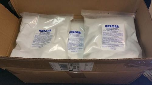 Hazord universal sorbent for chemical spills lab safety supply 84310 11 bags for sale