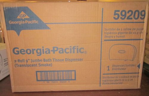 Georgia Pacific 59209 Jumbo Bath Tissue Dispenser 9&#034; 2-roll open box