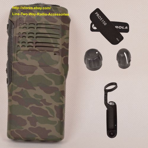 Camouflage housing case for Motorola PRO5150 (Ribbon Cable+Speaker+mic)