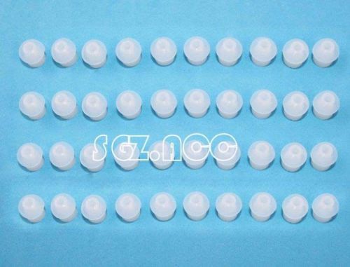 40pcs Silicone Earbud For Motorola Kenwood Icom Radio Surveillance Earpiece