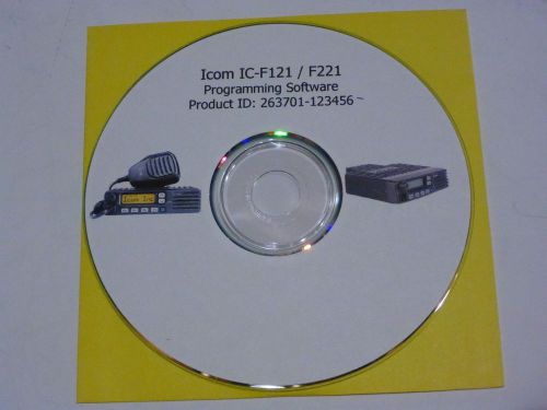 Icom CS- F121 / F221 Programming Software
