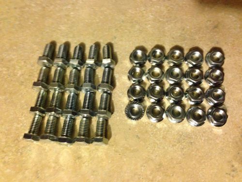 3/8x16 x 3/4&#034; bolts &amp; nuts (20count) for sale