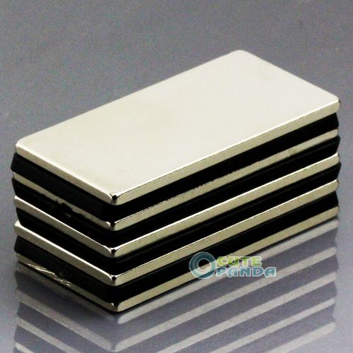 10pcs N50 Strong Block Cuboid  Rare Earth Neodymium Magnets 40mm x 20mm x 2mm