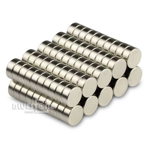 100 pcs Strong Mini Round N50 Disc Cylinder Magnets 7 * 3mm Neodymium Rare Earth