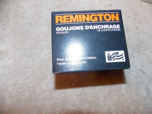 Remington 1/4&#034; x 20 x1/2&#034; threaded stud 1/2&#034; knurled shank / 100 count #100765 for sale