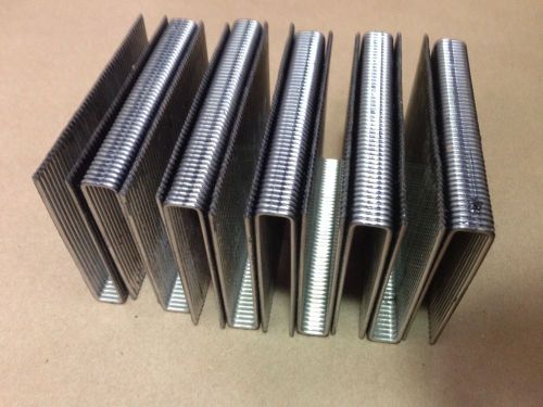 2-1/2&#034; 15 guage 7/16&#034; dou-fast stainless steel staples (500)ct 1580cs free ship! for sale